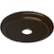 Ekena Millwork Crendon Ceiling Medallion (Fits Canopies up to 4 3/8"), 24 1/8"OD x 4 3/8"ID x 2 1/4"P, Bronze CM24CRBZS - alternate 4